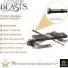 image:imageThe Noble Collection Fantastic Beasts Yusuf Kama Wand in Collectors Box  15in 385cm Wizarding World Wand  Fantastic Beasts Film Set Movie Props Wands Gifts