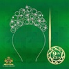 image:imageThe Noble Collection Glindas Bubble Tiara  Youth Size