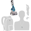 image:imageThe Noble Collection Lumos Harry Potter Charm No 3  Hogwarts Castle Silver Plated