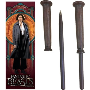 image:imageThe Noble Collection Fantastic Beasts Porpentina Goldstein Wand Pen and Bookmark