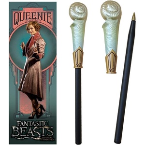 image:imageThe Noble Collection Fantastic Beasts Queenie Goldstein Wand Pen and Bookmark