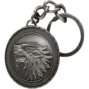 image:imageThe Noble Collection Game of Thrones TV Series DieCast Logo KeychainSilver