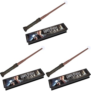 image:imageThe Noble Collection Harry Potter Illuminating Wand14inch Pack of 3