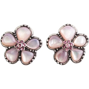 image:imageThe Noble Collection Hermiones Yule Ball Earrings  Silver Plated