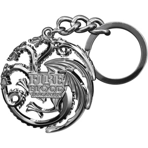 image:imageThe Noble Collection Targaryen Keychain Gunmetal