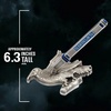 image:imageThe Noble Collection Harry Potter Ravenclaw House Pen and Desk Stand  Die Cast Metal Pen and Raven Mascot Stand  Officially Licensed Film Set Movie Props Wand Gifts Stationery