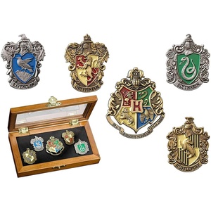 image:imageHarry Potter HOGWARTS House Crest Pins